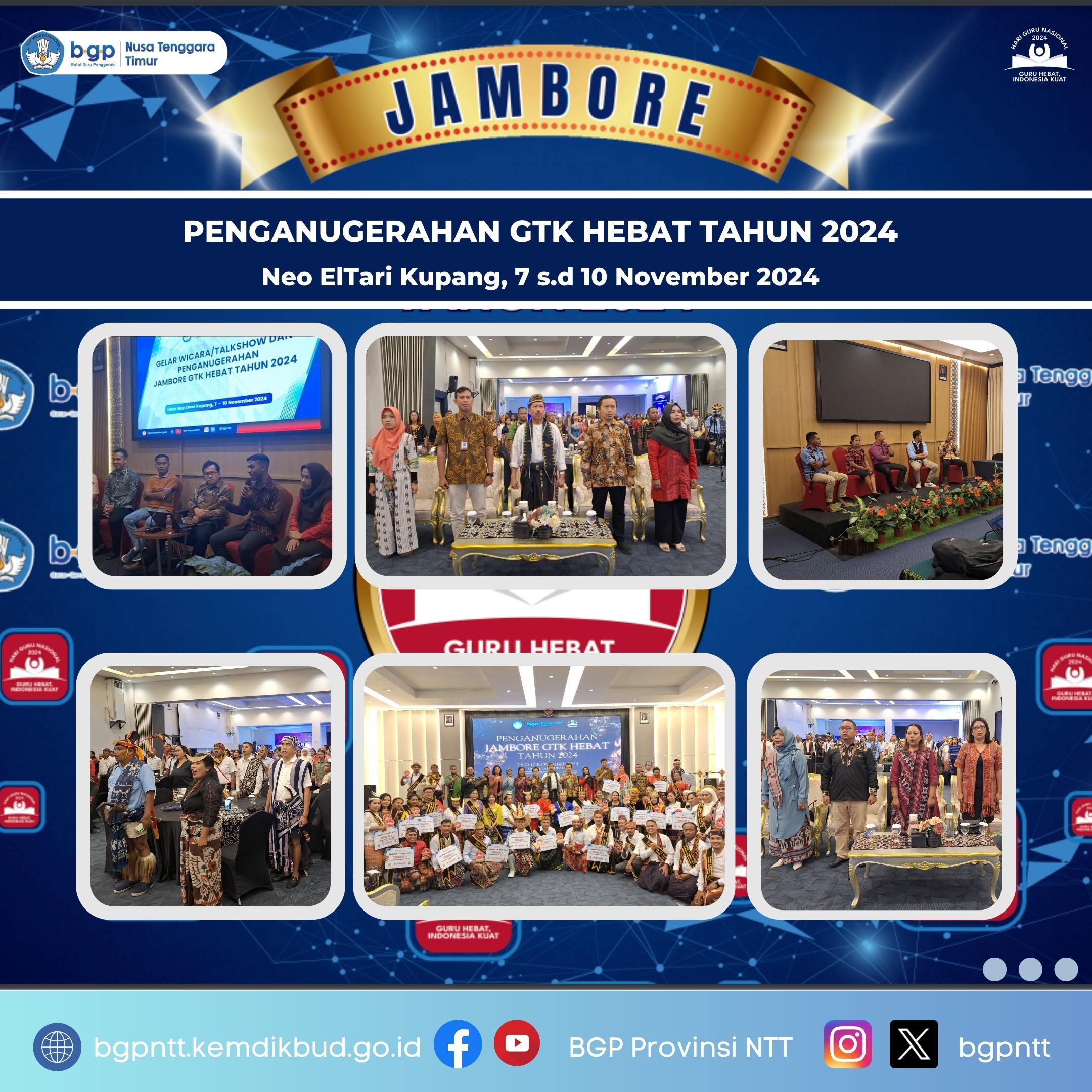 Penganugerahan Jambore GTK Hebat Tahun 2024