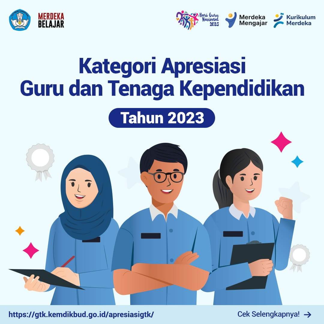 Apresiasi GTK - Kategori Apresiasi